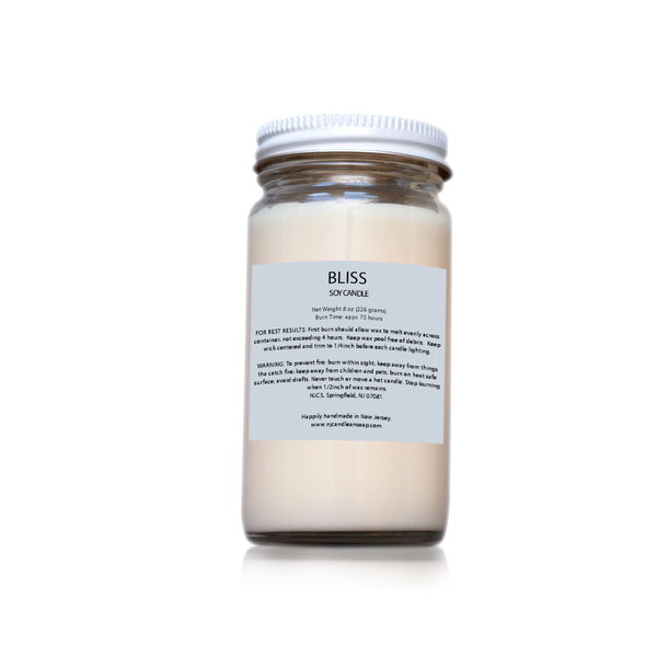 Bliss Soy Jar Candle